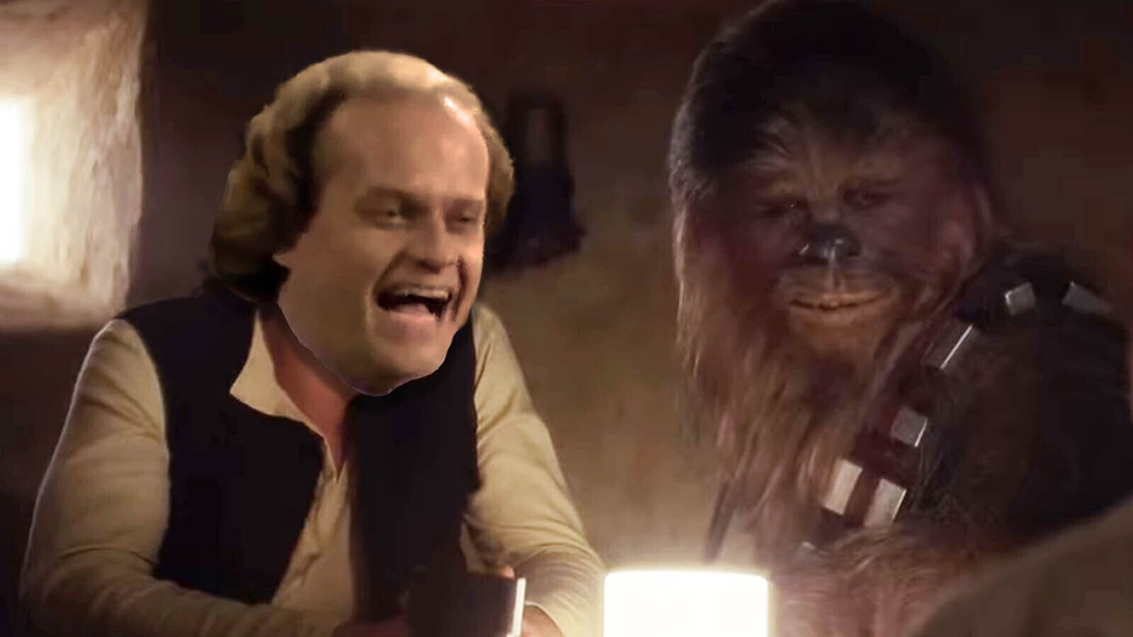 Vor seiner Zeit bei „Frasier“ sprach Kelsey Grammer für die Rolle des Han ...