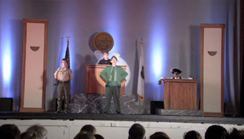 "You're a crook Captain Hook"