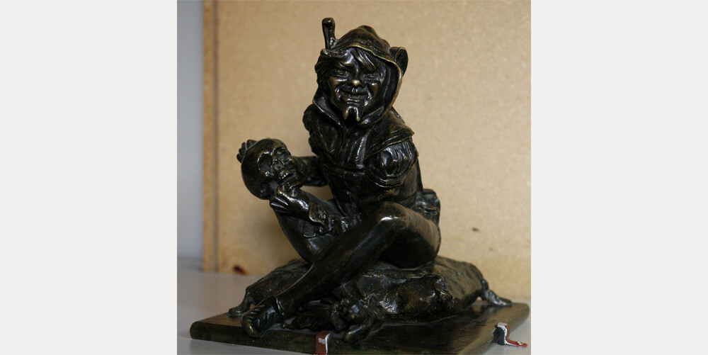 The Fool and Death by Sarah Bernhardt