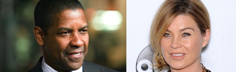 Denzel Washington And Ellen Pompeo Once (Pretty Much) Locked Horns
