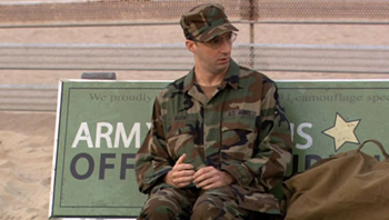 Buster going to the army