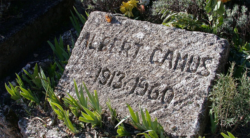 Albert Camus's gravestone