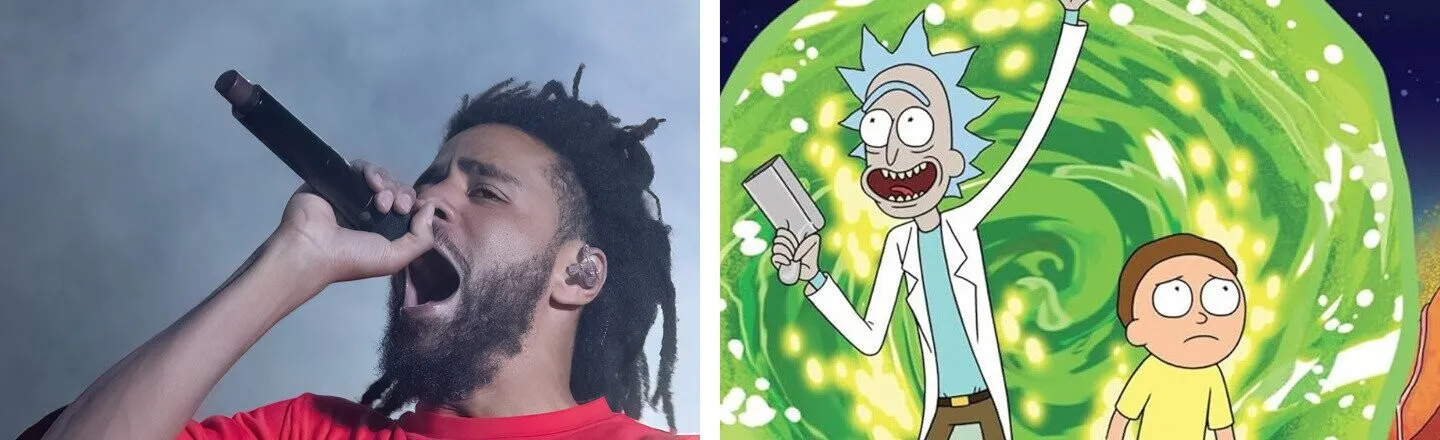 J. Cole Fans Can’t Believe He Opened His Album with a ‘Rick and Morty’ Name-Drop