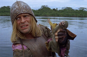 Klaus Kinski in Aguirre, The Wrath Of God