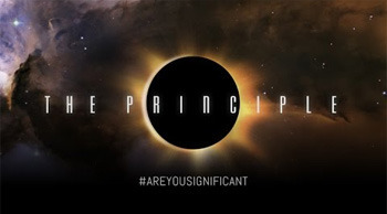 The Principle title card