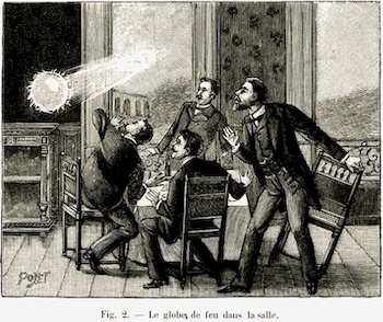 OSE Poler Fig. > Le glohe de feu daus lasalle. 