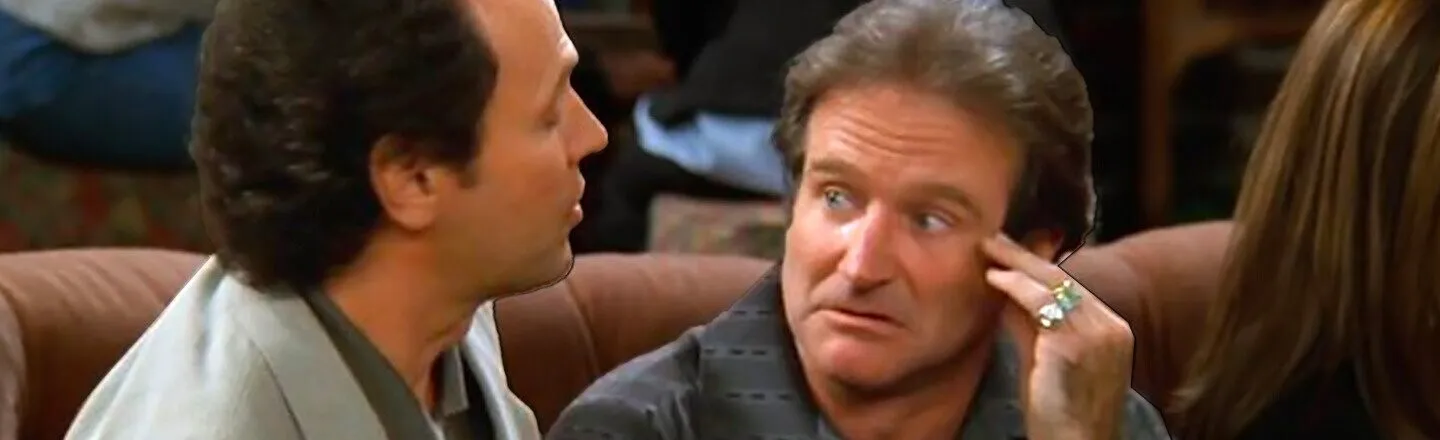 There Was Only One Way Billy Crystal Could Think of to Honor Robin Williams — To Cosplay as a Giant Penis