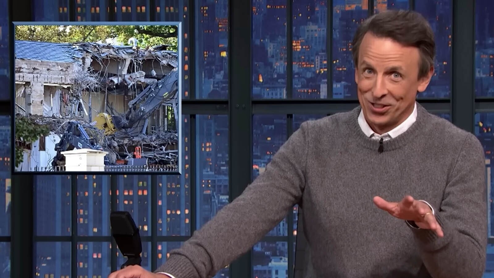 The 11 Best Late-Night Jokes About President Trump Tearing Down the East Wing of the White House