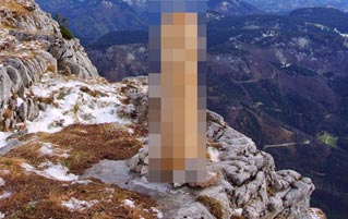 Are Aliens Leaving Wooden Wieners In The Alps? 