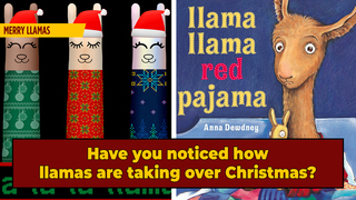 Why Christmas Llamas Are a Thing: Death and Puns