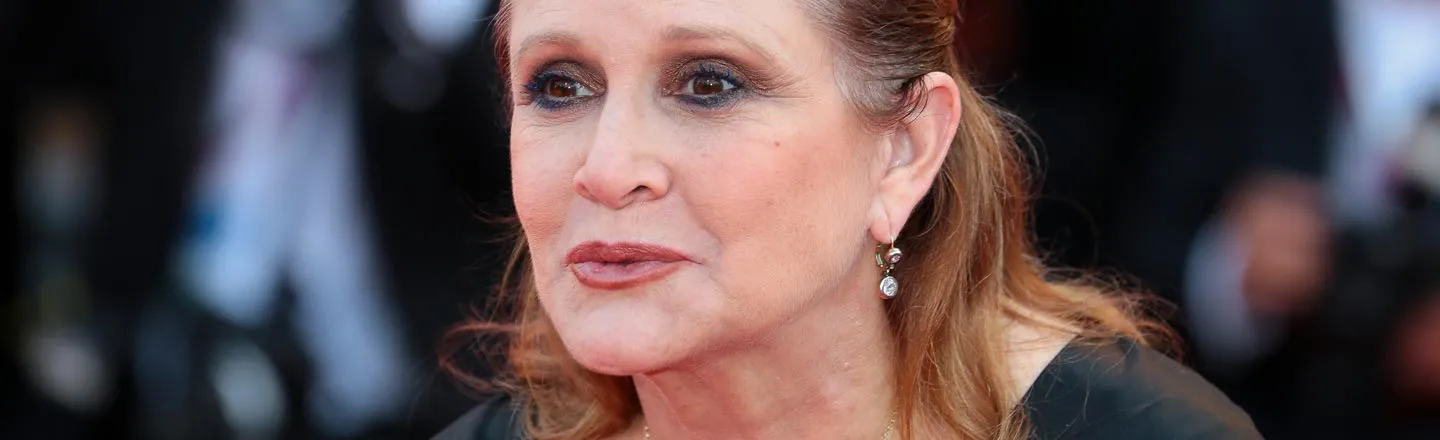 Carrie Fisher Was Not Into Normal Handshakes As A Greeting