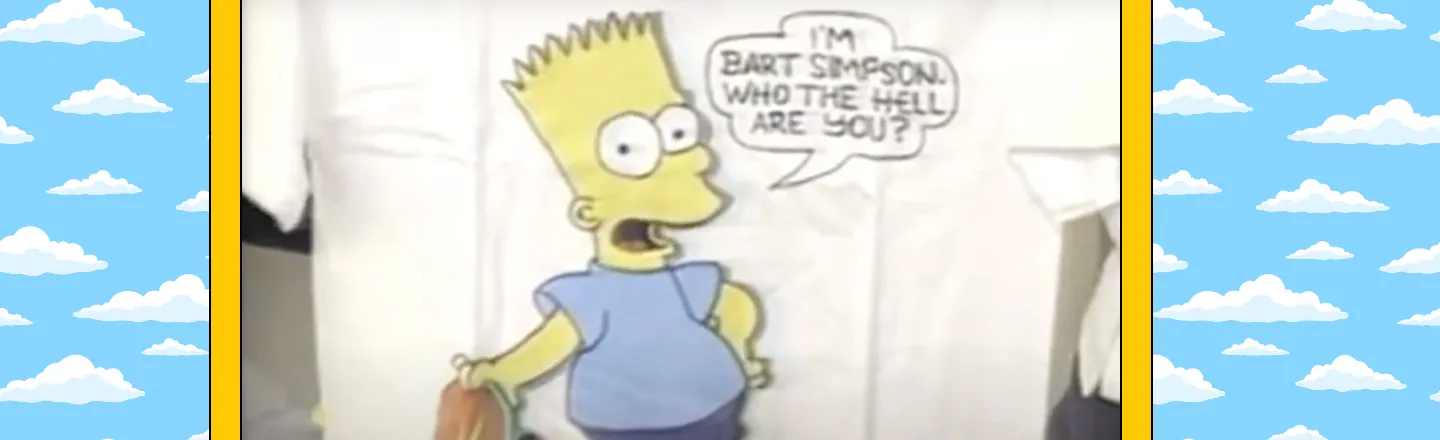 Remember That Time Schools Had A Cow Over 'Bart Simpson' T-Shirts?