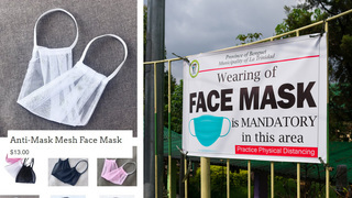 A-Holes Are Selling Mesh Face-Masks On Etsy