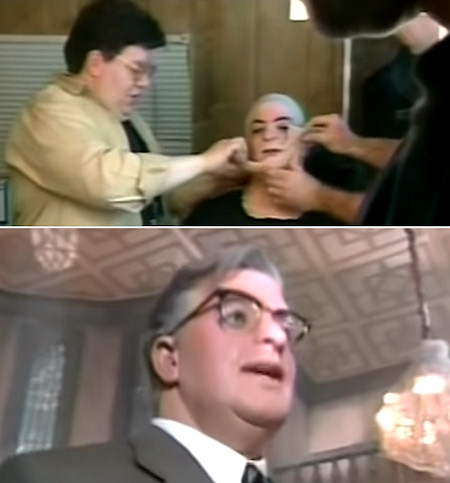 Michael Jackson under prosthetics