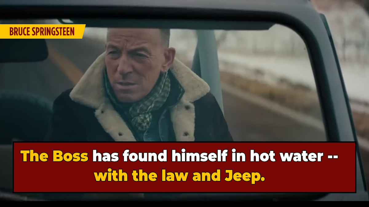 Jeep Pulls Bruce Springsteen's Commercial After New DWI Details Emerge