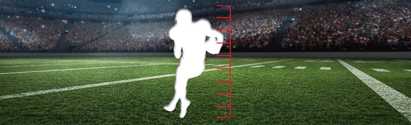 This Is the Smallest NFL Player of All Time, By Volume