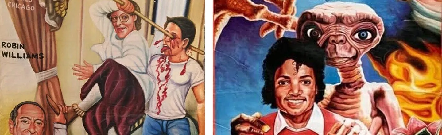 Ghana Movie Posters Make American Comedy Classics Gloriously Violent