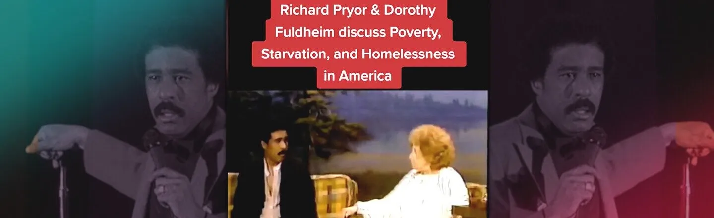 Richard Pryor Teaches TikTok (And An Ignorant Journalist) About Poverty