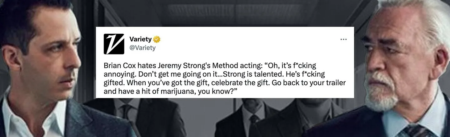 Brian Cox Talks Trash Like Logan Roy When It Comes to Jeremy Strong