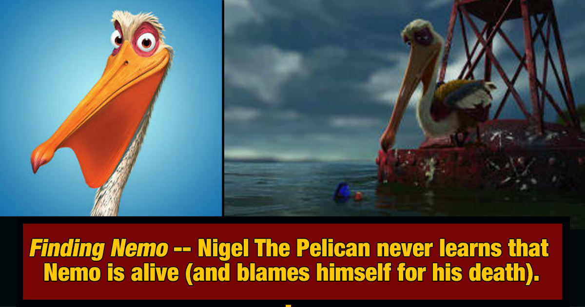 Nigel Finding Nemo