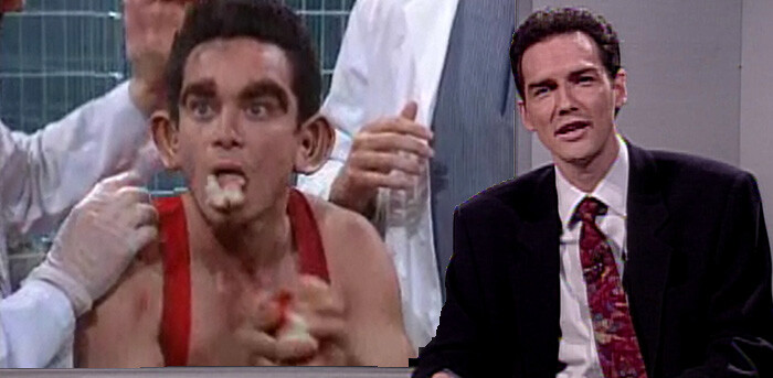 Norm Macdonald and Chris Kattan