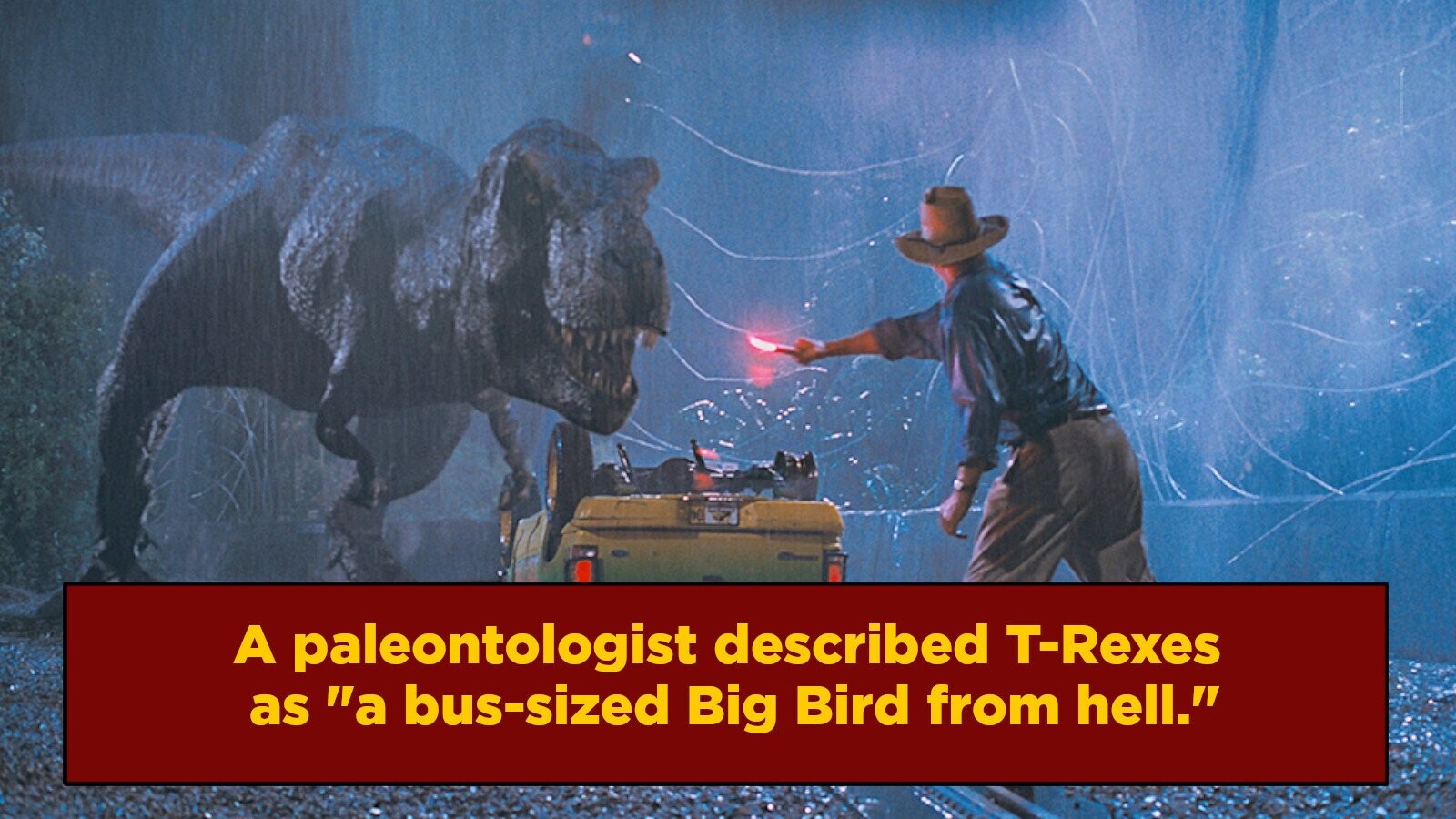 'Jurassic Park' Taught Us All The Wrong Things About T-Rexes | Cracked.com