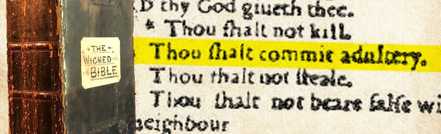 History’s Four Most Disastrous Typos