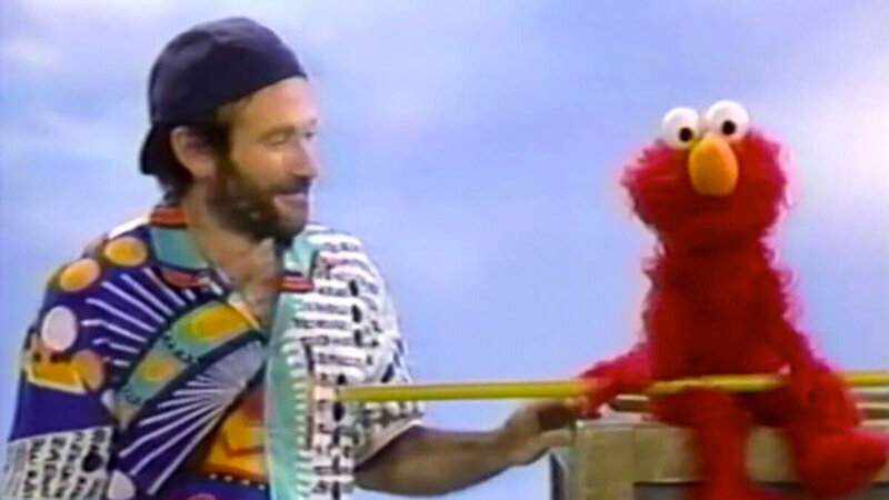 BREAKING: Robin Williams Once Again Proves He's Wholesome As Heck in '90s 'Sesame Street' Blooper Reel