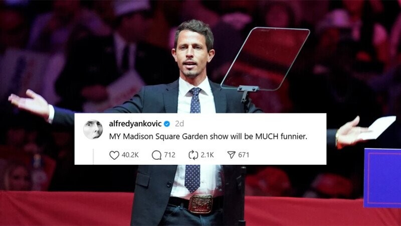 ‘Weird Al’ Had the Best Joke About Tony Hinchcliffe’s Rally Performance