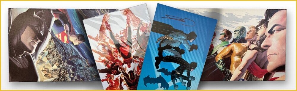 We're Giving Away Art From Alex Ross and Frank Miller