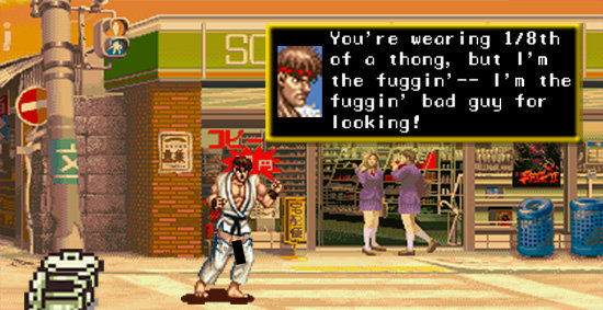 If The Characters from 'Street Fighter 2' Got Hammered