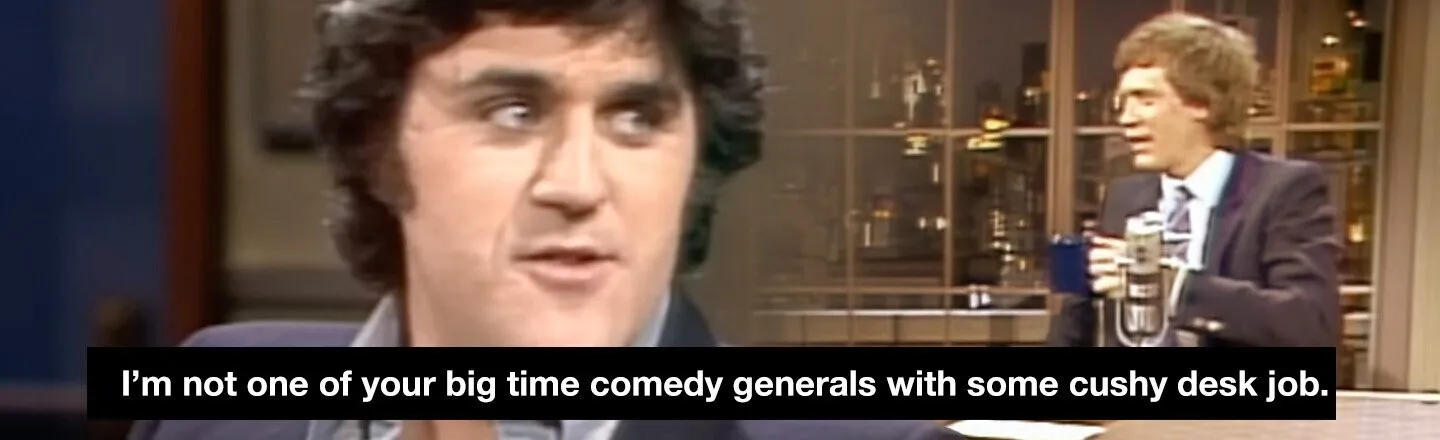 There Was A Time When Jay Leno Was Funny — And A Surprising BFF to David Letterman