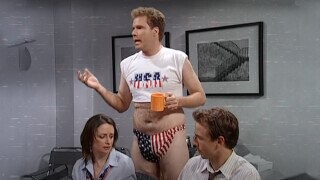 Will Ferrell Went to Wardrobe Extremes on ‘Saturday Night Live’ to Show Off His Patriotism After 9/11