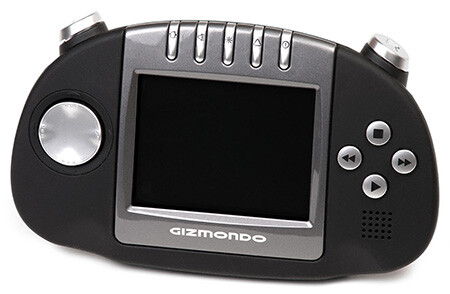 Gizmondo handheld gaming system.