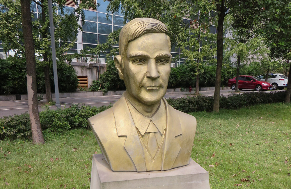 Bust of Alan Turing