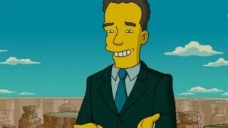 Did 'The Simpsons Movie' Predict Tom Hanks's Commemorative Video?