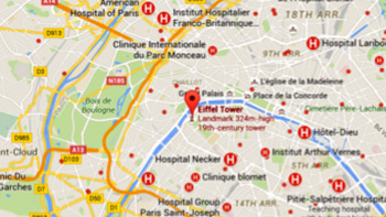 11011063 H Hospital of Parit Institut Hosprtalier H 78TH ARR Franco Britarnioue bat3 Clinique Intemrationale H Hospital Laribo du Pare Monceay OTH a N