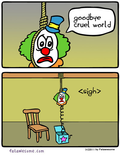 The Saddest Clown of All 