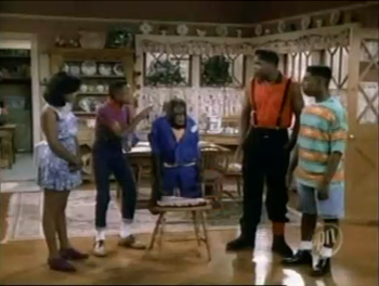 Urkel with his ape