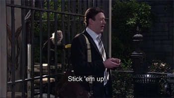 Marshall robbed by a monkey