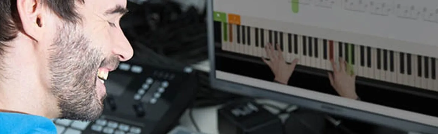 PIANO VIRTUAL PARA AJUDAR A CRIAR VIDEO AULA DE PIANO MUITO TOP
