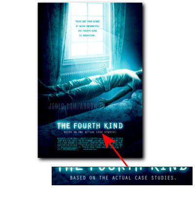 TREE TE ANE e - ENCARIEIS Sae RET E4 EE arti JOBLACOMMAHRONB THE FOURTH KIND 1110 1 ACTL LISE 18 BASED ON THE ACTUAL CASE STUDIES. 