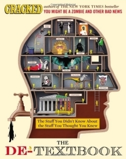 CRAGKED reyemherw authur YORK TIMES hestedller YOU MIGHT RE A Z0MRIF AND OTHER BAD NEWS uII The StuffYou Didn't KNOE About the StuffYou Thought You Kn