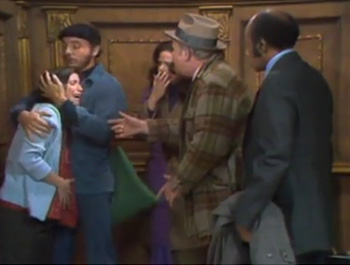All in the Family stuck in an elevator