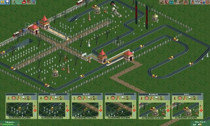 Remembering Mr. Bones Wild Ride Rollercoaster Tycoon s