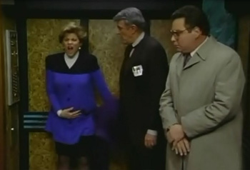 Night Court trapped in an elevator with a pregnant lady