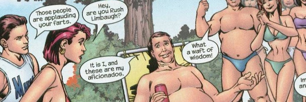 Hey, Rush Those DeOple you ape are upplaudie Limbaugh's farte your What Woy Of a Wisdom It is I, and my thee are ICIOnadomy an