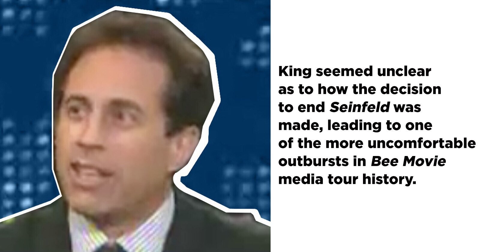 Jerry Seinfeld Speaks Out As Infamous Larry King Interview Larry King(02)