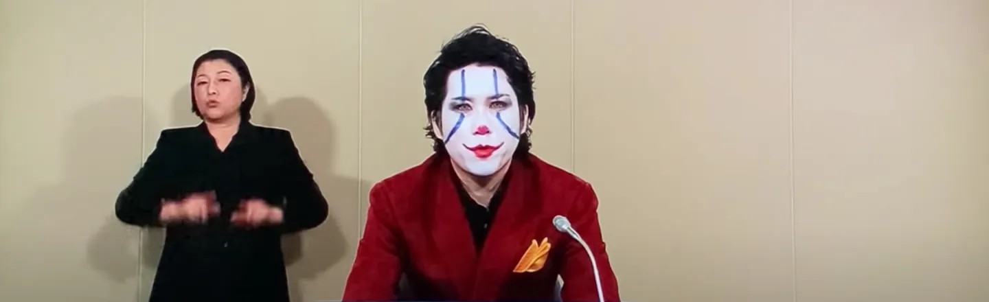 Joker Runs For Office As The Joker in Japan