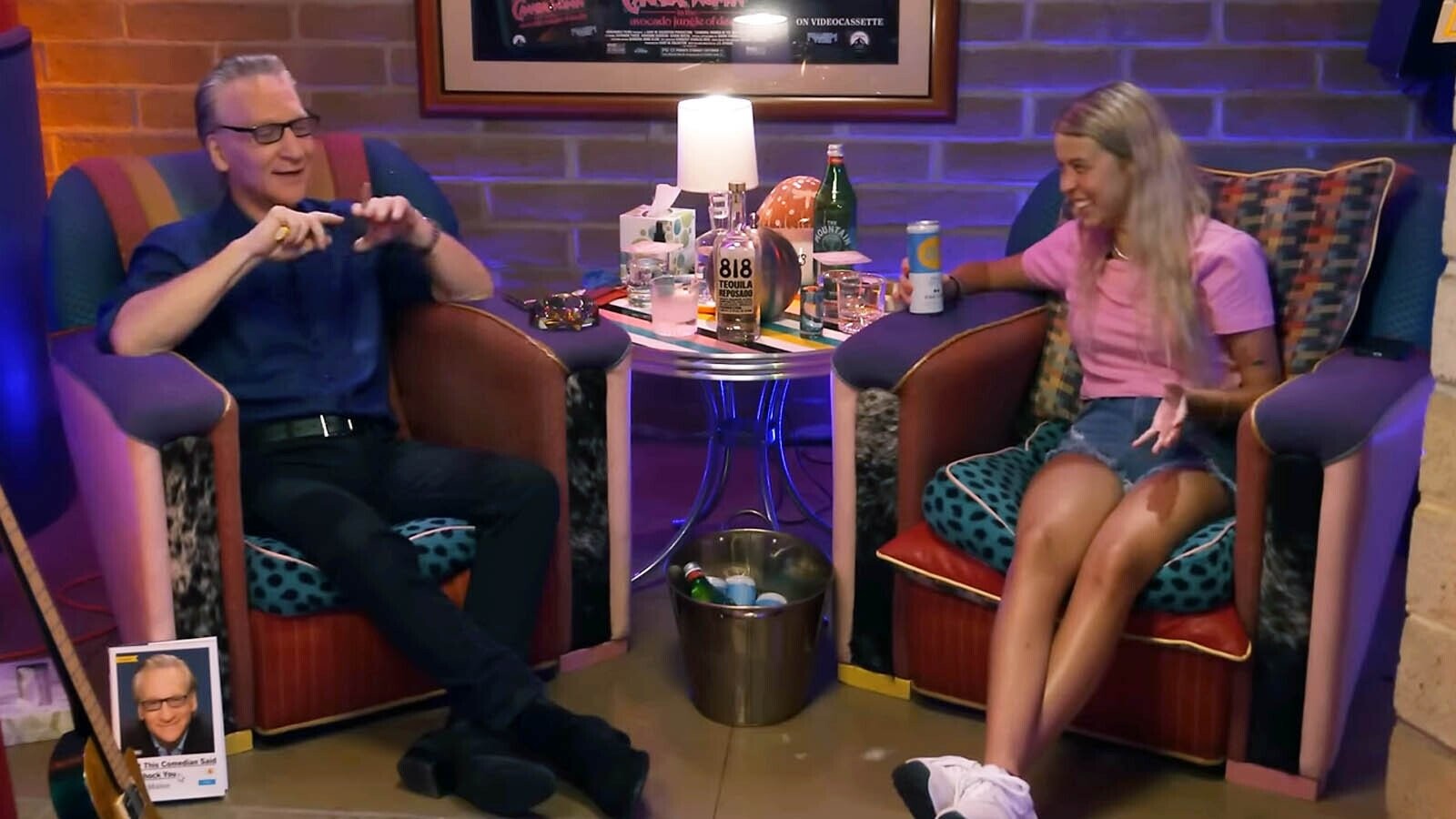 Hawk Tuah Girl Ignores Bill Mahers Lectures, Tries to Set Him Up With Her  Grandma Instead | Cracked.com